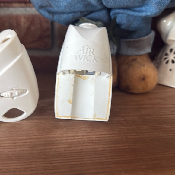 Glade Plug in Fan Double Lasting Impressions Scented Oil Warmers Bundle of 5 - Picture 3 of 8